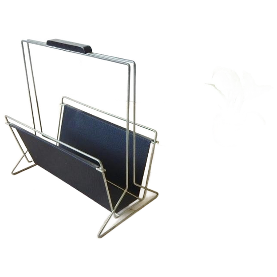 Retro Vintage Lectuurbak Jaren 60 Lp Rek 1