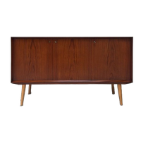 Vintage Houten Dressoir Met 3 Deurtjes Van Brantorps