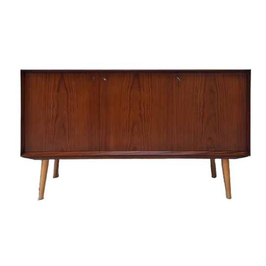 Vintage Houten Dressoir Met 3 Deurtjes Van Brantorps 1