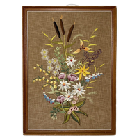 Mcm Groot Borduurwerk - Wild Bloemen Boeket