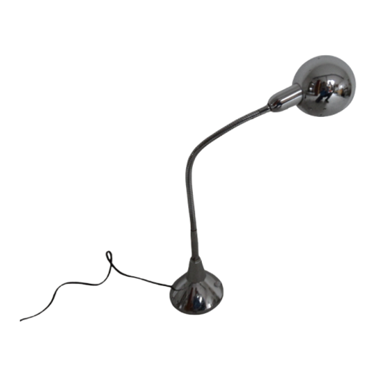 Vintage Chrome Bureaulamp 1