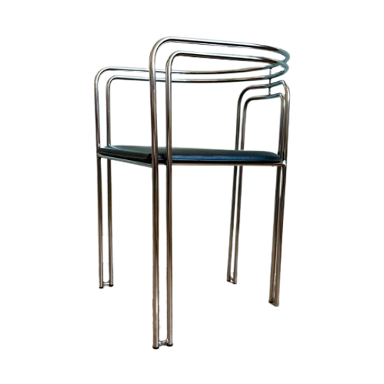 Design Stoel Buisframe Vintage Chrome Chroom 1