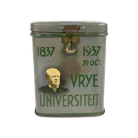 Collectebus - Vrye Universiteit - Vouwen Comité - Medische Faculteit -Blik - 1837/1937 -