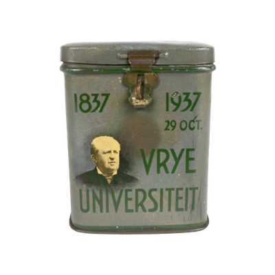 Collectebus - Vrye Universiteit - Vouwen Comité - Medische Faculteit -Blik - 1837/1937 -