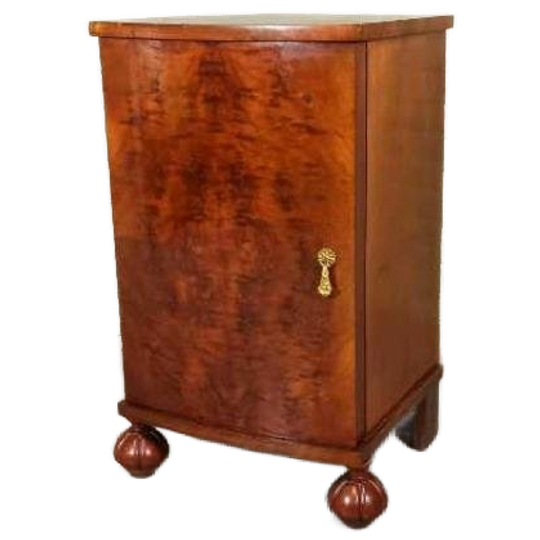 Antieke / Vintage Houten Nachtkastje / Kastje 1