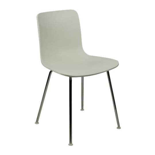 Refurbished Vitra Hal Tube Eetkamerstoel - Wit 1