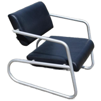 Base-X Lederen Design Fauteuil