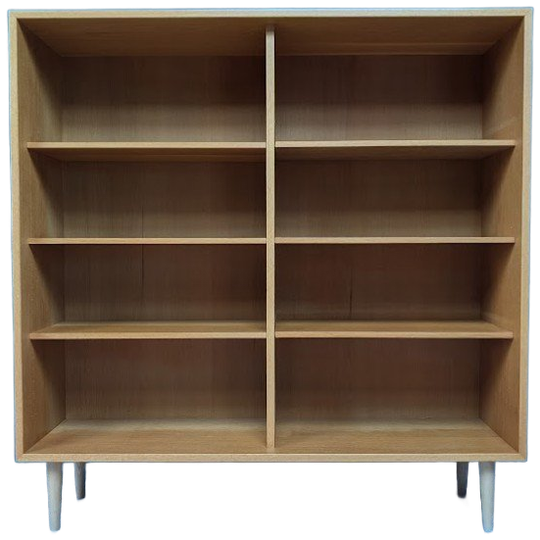 Vintage Eiken Boekenkast, Deens Design 1