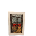 "rijkswerf", Piet Lont, 1995, Houdsnede Op Japans Papier thumbnail 1