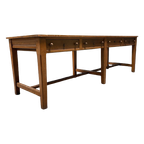 Grote Antieke Draperie Stoffen Tafel thumbnail 1