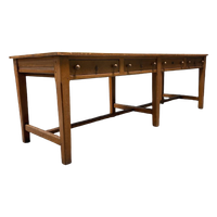Grote Antieke Draperie Stoffen Tafel