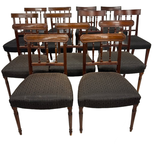 Set 13 Vintage Stoelen 1