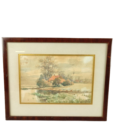 De Kinder - Aquarel - 1918 1