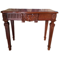 Klassieke Mahonie Houten Sidetable, Haltafel, Wandconsole Af