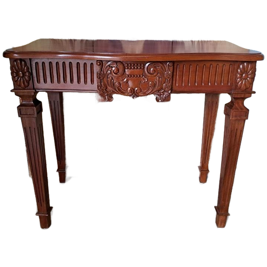 Klassieke Mahonie Houten Sidetable, Haltafel, Wandconsole Af 1
