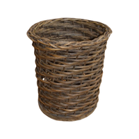 Gevlochten Prullenbakje Bamboe