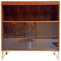 Deense Vitrinekast 101 Cm Hoog, 1960'S