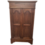 Vintage Teak Houten Kast In Oude Stijl thumbnail 1