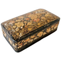 Oud Papier Machee Doosje
