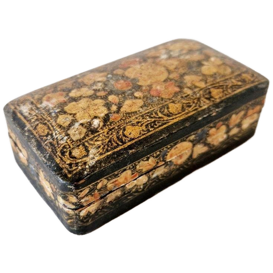 Oud Papier Machee Doosje 1