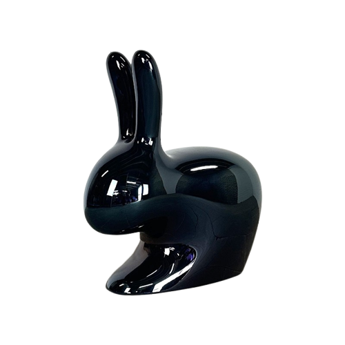 Qeeboo Rabbit Chair Black Pearl Special Edition