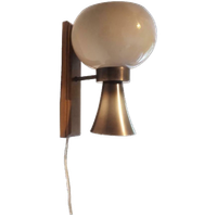 70's Dijkstra Diablo Lamp Vintage Wandlamp