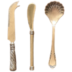 Vintage Silver Plated Serving Utensils thumbnail 1