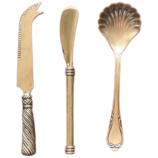 Vintage Silver Plated Serving Utensils 1