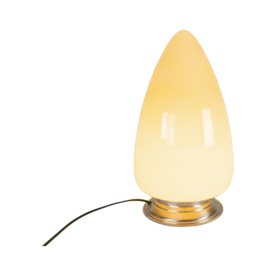 Gispen Giso Holland - Xl Tafellamp - Kegellamp - Art Deco Stijl - 1980's 1