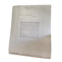 Yoko Ono, A Poem To Be Read With A Magnifying..