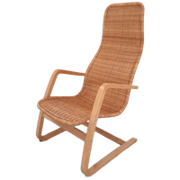 Vintage Fauteuil Yngve Ekstroom Voor IKEA