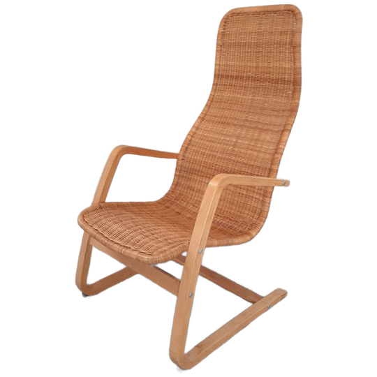 Vintage Fauteuil Yngve Ekstroom Voor IKEA 1