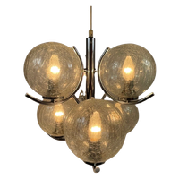 Richard Essig - Hanging Pendant - Model Sputnik - Including New Bulbs - Space Age Design