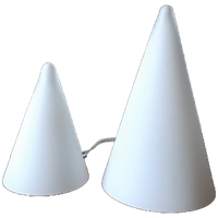 Set Van 2 Teepee Lampen