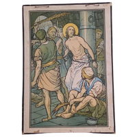 Religieuze Dubbelzijdige Antieke Schoolposters