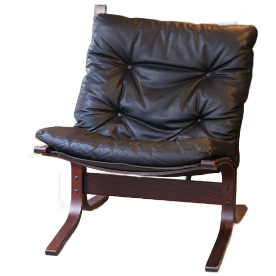 Siesta Fauteuil, Ingmar Relling, Zwart Leer 1