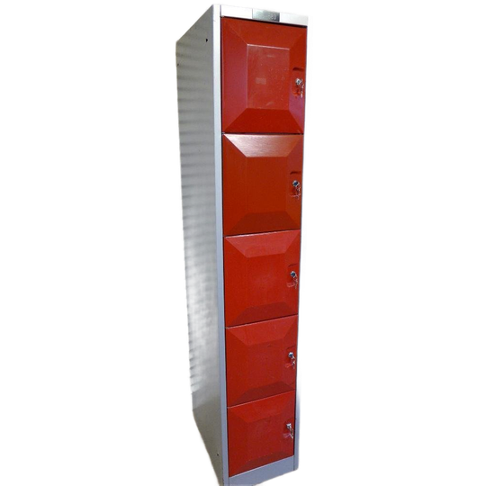 Mooie Rode Locker Kast 1