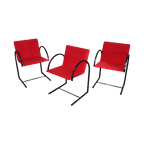 Cirkel Arm Chairs By Pierre Mazairac & Karel Boonzaaijer For Metaform 1980S thumbnail 1