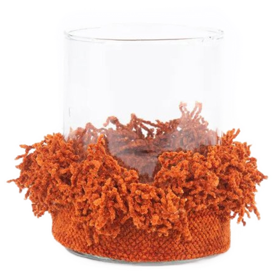 Bazar Bizar | De Oh My Gee Kaarshouder - Roest Velvet - M 1