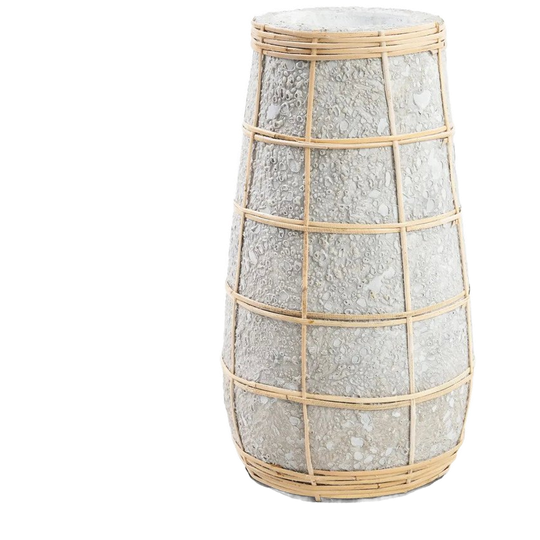 Bazar Bizar | De Cutie Vaas - Betongrijs Naturel - M 1
