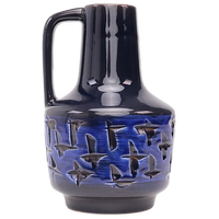 Veb Haldensleben 4073 Donker Blauw Vaasje