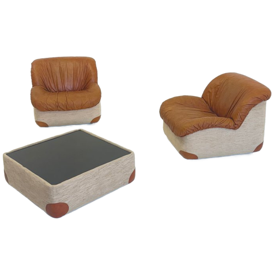 Caprice Fauteuils En Salontafel Door Henning Korch Voor SWAN 1