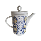 Villeroy & Boch Cadiz Vintage Grote Koffiepot, Porselein Uit Luxemburg, Cadiz Fruit Motief thumbnail 1