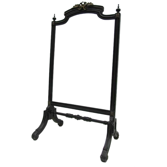 Antieke Franse Napoleon Iii Haardscherm, Firescreen 1