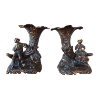 Vintage Barok Kaststel, Vazen, Decoratief Kast Stel