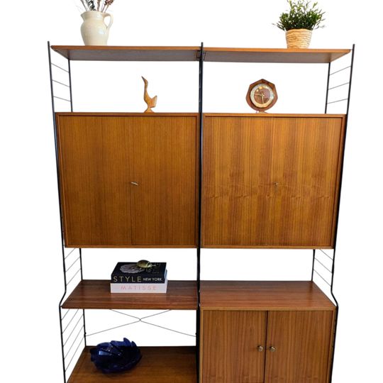 Vintage Modulair Vrijstaand Wandsysteem Whb 1