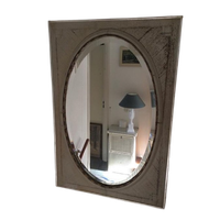 Antieke Victoriaanse Spiegel Vintage