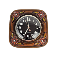 Een Prachtige West-Duitse Wandklok Van Kienzle Chronoquartz