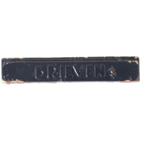Antieke Gevel Steen Brieven Steen Reclame Brievenbus