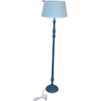 Staande Vloerlamp Met Houten Poot Geschilderd thumbnail 1
